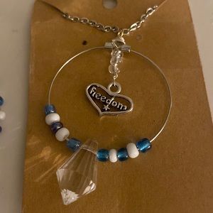 Freedom Earring and Necklace Set